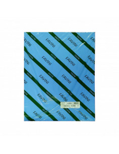 Carton Color Favini 25, 50 x 70 cm, 220 g/mp, 20 coli, Albastru
