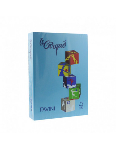 Carton Color 204 Favini, A3, 160 g/mp, Albastru Inchis,A74G223