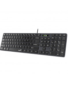 Tastatura Genius SlimStar 126, cu fir, neagra,G-31310017400