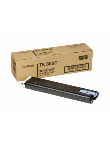 Cartus Toner Original Kyocera TK-800C Cyan, 10000 pagini,TK-800C