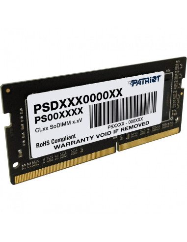 Memorie RAM notebook Patriot, SODIMM, DDR4, 16GB, CL17, 3200