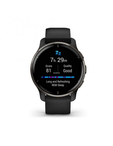Ceas Garmin SmartWatch Venu 2 Plus Slate Stainless Steel Bezel
