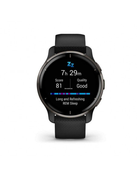 Ceas Garmin SmartWatch Venu 2 Plus Slate Stainless Steel Bezel