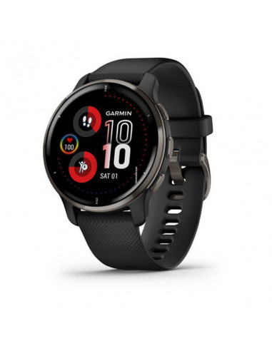 Ceas Garmin SmartWatch Venu 2 Plus Slate Stainless Steel Bezel
