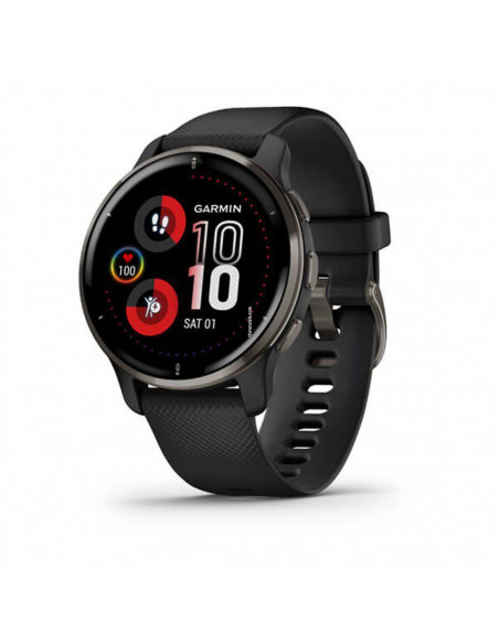 Ceas Garmin SmartWatch Venu 2 Plus Slate Stainless Steel Bezel