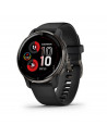 Ceas Garmin SmartWatch Venu 2 Plus Slate Stainless Steel Bezel