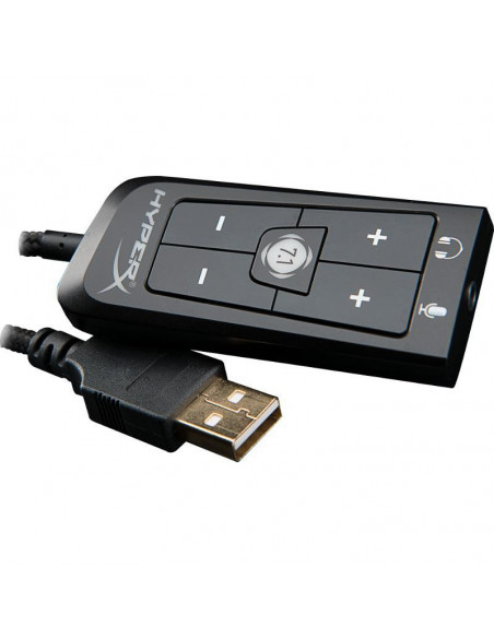 4P5L9AA,Casti Gaming HyperX Cloud II 7.1, cu fir, Gun Metal