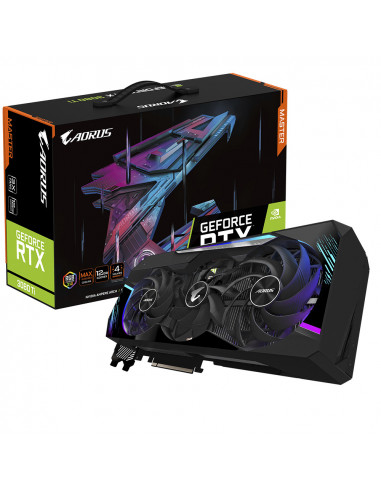 Placa video Gigabyte AORUS GeForce RTX 3080 Ti MASTER