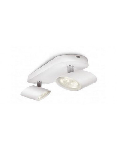 Bara cu 2 spoturi LED Philips myLiving Star, 3W (35W), 230V