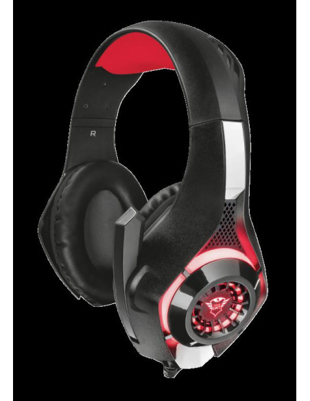 Casti cu microfon Trust GXT 313 Nero Illuminated Gaming