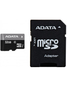 AUSDH32GUICL10-RA1,Memory micro sdhc 32gb w/adap./ausdh32guicl10-ra1 adata