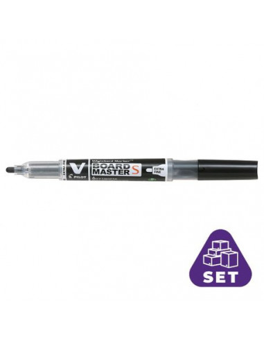 Marker pentru tabla VBoard, varf rotund, 10 buc/bax