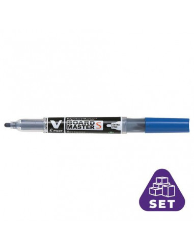 Marker pentru tabla VBoard, varf rotund, 10 buc/bax