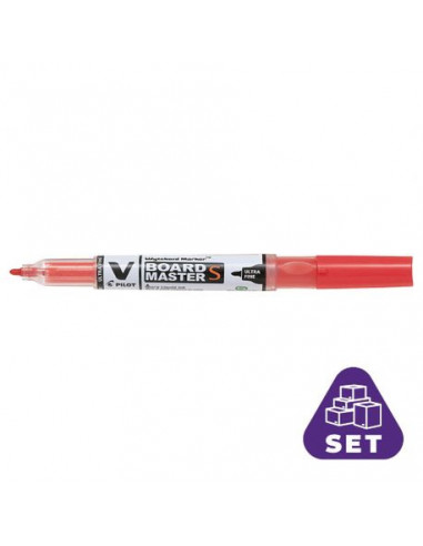 Marker pentru tabla VBoard, varf rotund, 10 buc/bax