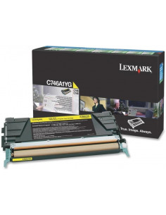 Cartus toner Lexmark Yellow Corporate C746A3YG,C746A3YG