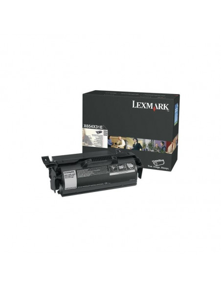 Cartus Toner Original Lexmark X654X31E, Black, 36000 pagini Cartus Toner Original Lexmark X654X31E, Black, 36000 pagini