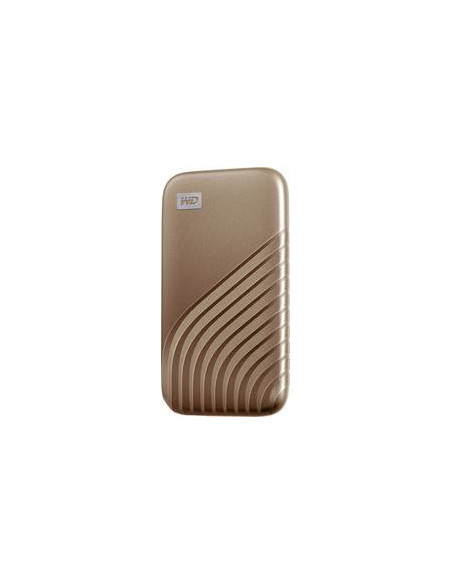 SSD extern WD My Passport, 2TB, 2.5", Gold, USB