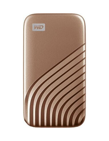 SSD extern WD My Passport, 2TB, 2.5", Gold, USB