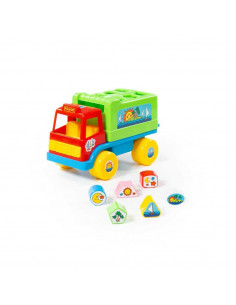 Camion educativ+forme, 26x16x17 cm, Cavallino,ROB-6370 2