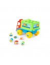 Camion educativ+forme, 26x16x17 cm, Cavallino,ROB-6370