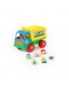 Camion educativ+forme, 26x16x17 cm, Cavallino,ROB-6370