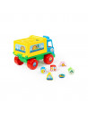 Camion educativ+forme, 26x16x17 cm, Cavallino,ROB-6370