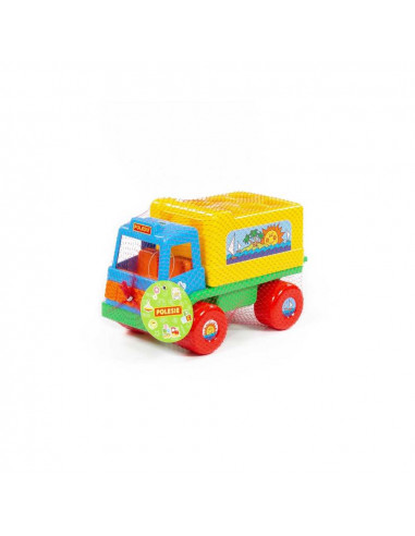 Camion educativ+forme, 26x16x17 cm, Cavallino,ROB-6370