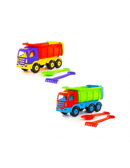 Camion+lopata si grebla - Premium, 67x26x36 cm, Wader,ROB-9851