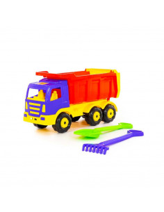 Camion+lopata si grebla - Premium, 67x26x36 cm, Wader,ROB-9851 2