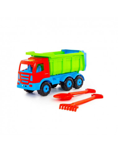 Camion+lopata si grebla - Premium, 67x26x36 cm, Wader,ROB-9851