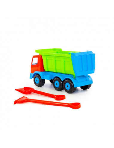 Camion+lopata si grebla - Premium, 67x26x36 cm, Wader,ROB-9851