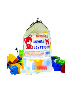 Cuburi constructii ambalaj mare, 320 piese/570g 2