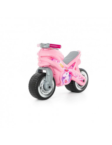 Motocicleta fara pedale, MX-ON, roz, 70x30x49,3 cm