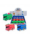Microbuz din metal, 12 buc/set,ROB-633-B