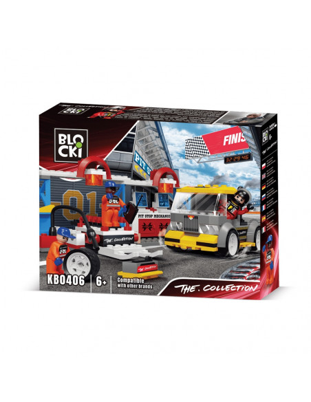 Blocki collection, Service auto - Pit stop, 207 piese,ROB-KB0406