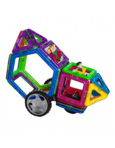Joc de constructie magnetic - 48 piese,MPT-48 2