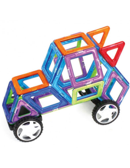 Joc de constructie magnetic - 48 piese,MPT-48