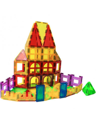 Set de constructie magnetic - 70 piese,MPL-70