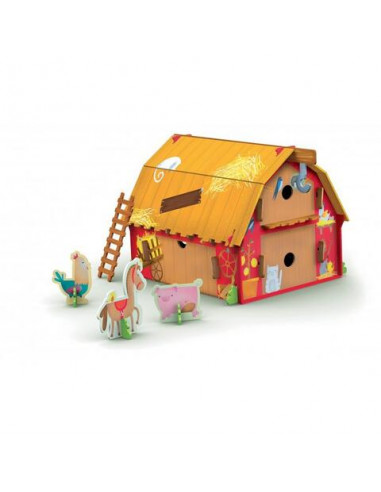 Puzzle 3D - Ferma vesela,978-88-303-0386-7