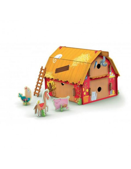 Puzzle 3D - Ferma vesela,978-88-303-0386-7
