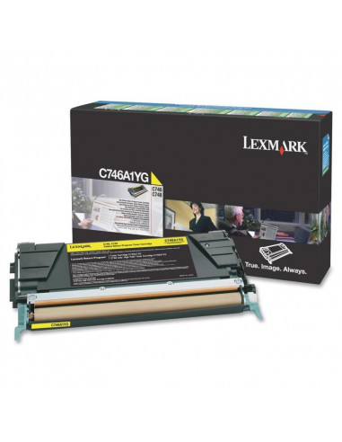 Cartus toner Lexmark Yellow Return Program C746A1YG,C746A1YG