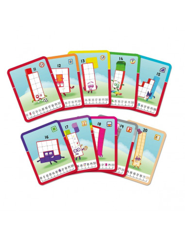 MathLink®Cubes Numberblocks Set de activitati de la 11 -