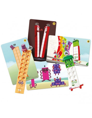 MathLink®Cubes Numberblocks Set de activitati de la 11 -