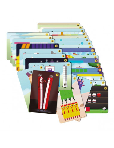 MathLink®Cubes Numberblocks Set de activitati de la 11 -