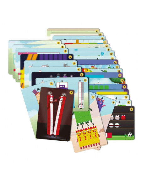 MathLink®Cubes Numberblocks Set de activitati de la 11 -