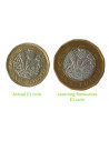 Set de monede de jucarie (1 lira sterlina),LSP1150-1L
