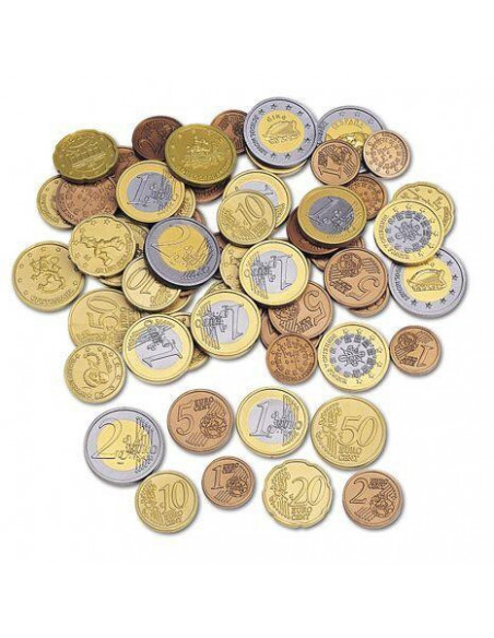 Set de monede de jucarie (Euro),LSP0026-EUR