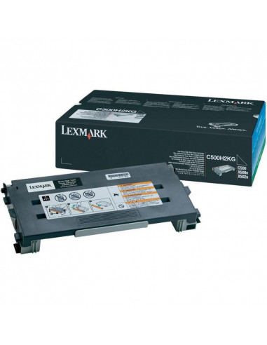 Cartus Toner Original Lexmark C500H2KG, Black, 5000