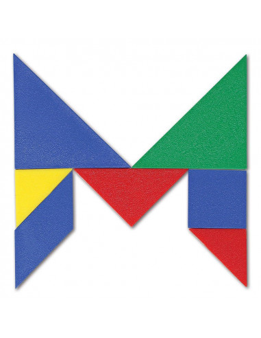 Tangram in 4 culori,LER0416