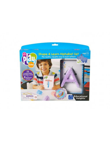 Spuma de modelat Playfoam™ - Descopera alfabetul,EI-1917